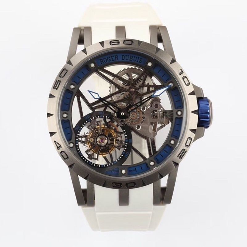 ★日本!!人気!ロジェデュブイ スーパーコピー エクスカリバー スパイダー チタン 45MM rol25229